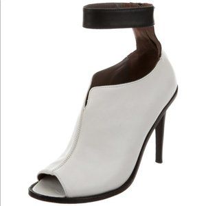 TIBI NEW YORK "ABBIE"   Peep Toe  Booties Stiletto